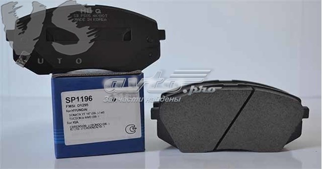 SP1196 Передние тормозные колодки купить Ровно