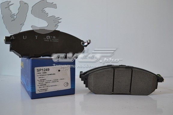 SP1249 Передние тормозные колодки купить Запорожье