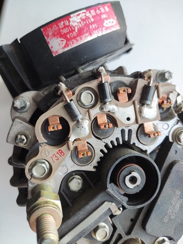 CHERY A113701110BC Генератор в наличии Ужгород