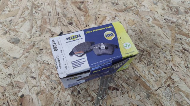 ICER 141289 Колодки тормозные задние дисковые в наличии Харьков