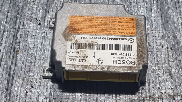 6394460442 MERCEDES Модуль-процессор управления подушкой безопасности (ЭБУ AIRBAG) купить в Каменское
