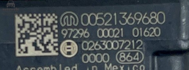 Камера заднего вида 68509056AA CHRYSLER