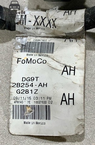Электропроводка заднего тормозного суппорта DG9T2B254AH FORD