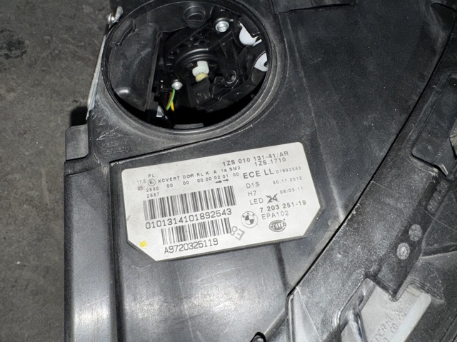 BMW 63117271907 Фара левая в наличии Черкассы