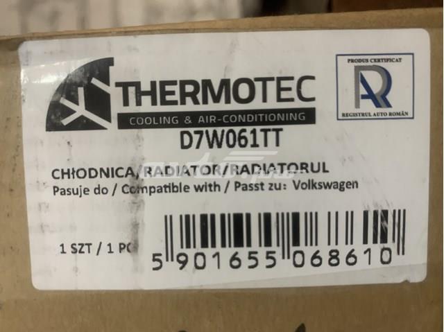D7W061TT THERMOTEC Радиатор охлаждения двигателя купить в Черновцы