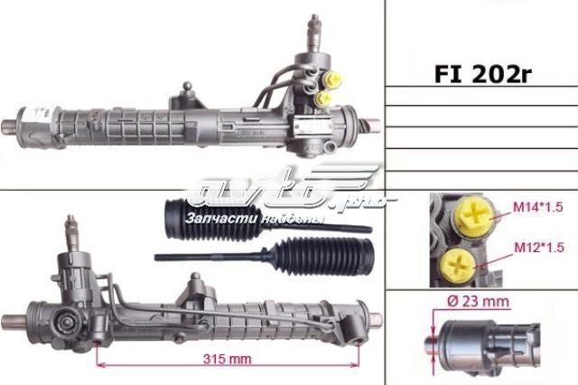 FI202R MS GROUP Рейка рулевая купить в Полтава