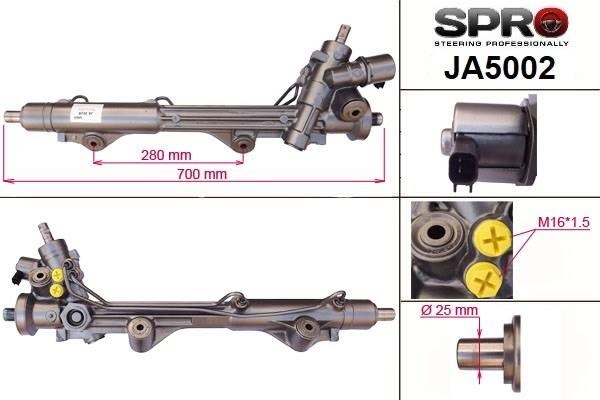 Рейка рулевая JA202R MS GROUP