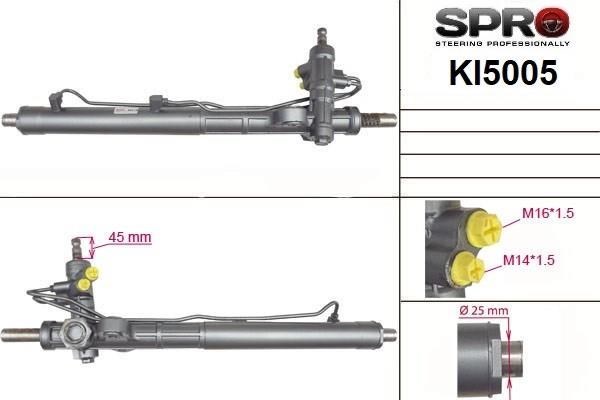 Рейка рулевая KI205R MS GROUP