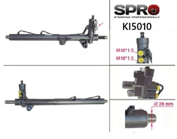 Реечный рулевой механизм KI210R MS GROUP