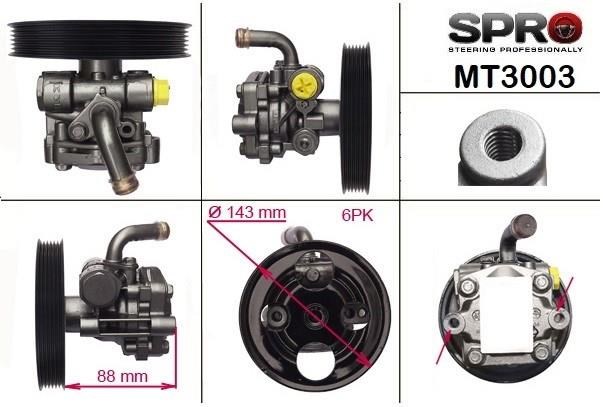 Помпа ГУР MT003R MS GROUP