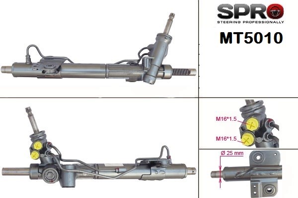 Реечный рулевой механизм MT210R MSG Rebuilding