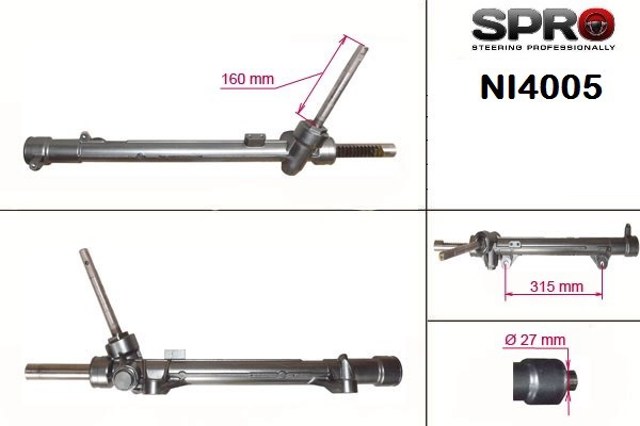 NI105R Рейка рулевая купить Черкассы