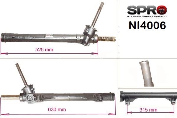 NI106R MS GROUP Рулевая рейка купить в Львов