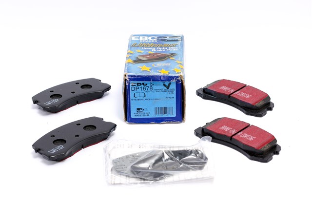 Колодки тормозные передние дисковые DP1678 EBC BRAKES