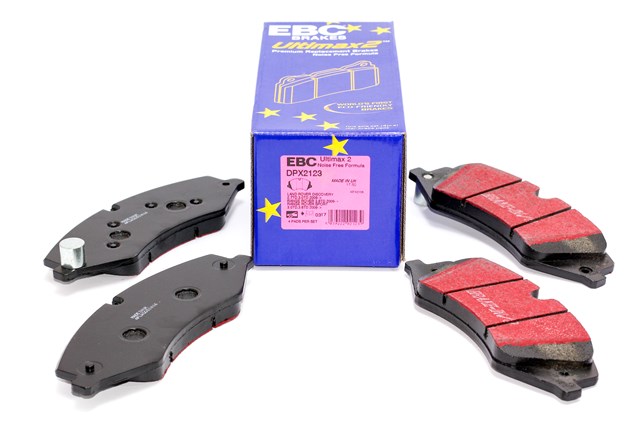Колодки тормозные передние дисковые DPX2123 EBC BRAKES