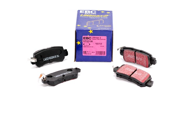 Колодки тормозные дисковые комплект DPX2135 EBC BRAKES