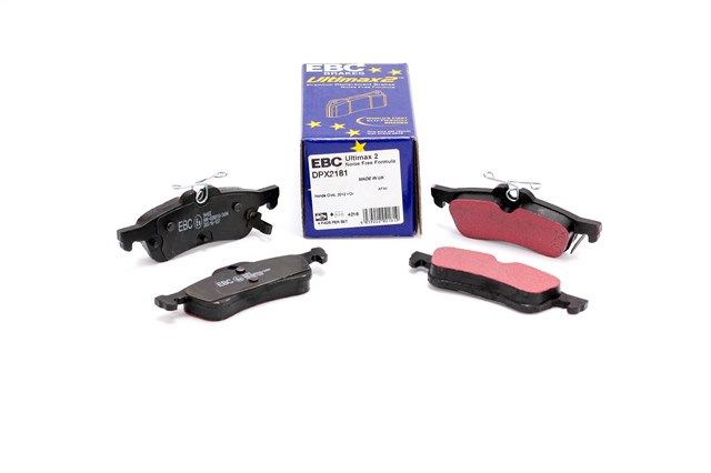 Колодки тормозные дисковые комплект DPX2181 EBC BRAKES