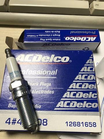 Свеча зажигания иридиевая acdelco® - gm original equipment™ 4811581