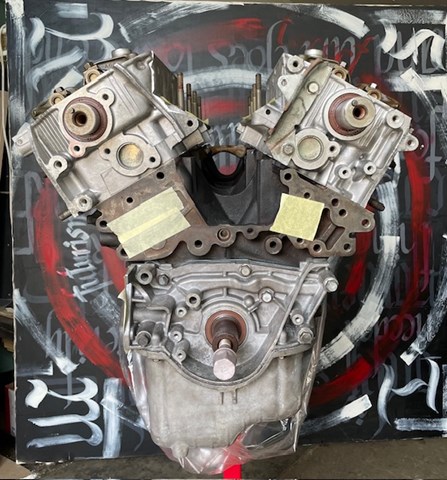 Мотор в сборе 6G72 MITSUBISHI