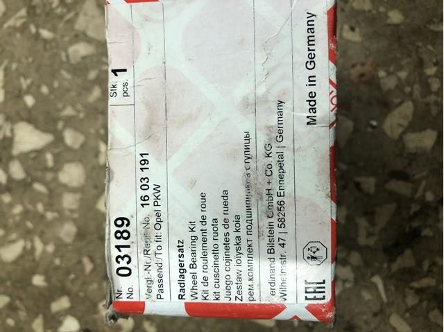 03189 FEBI Подшипник ступицы передней купить в Украина