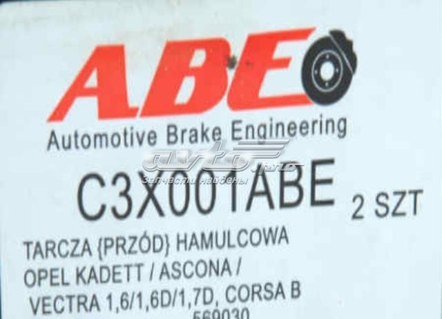 C3X001ABE ABE Диск тормозной передний купить в Ужгород