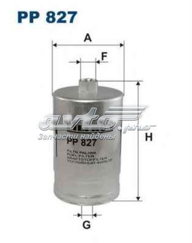 Фильтр топливный fiaam ft-5203 (filtron pp827) FT5203