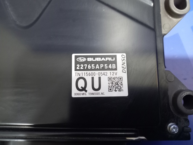 SUBARU 22765AP54B Модуль управления (ЭБУ) двигателем в наличии Харьков