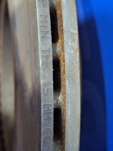 Задний тормозной диск 26700AL03A SUBARU