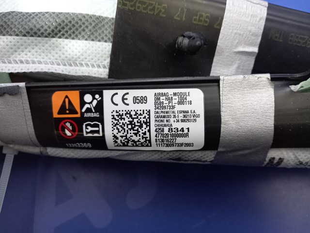 GM 42549037 Подушка безопасности (AIRBAG) шторка боковая правая в наличии Житомир