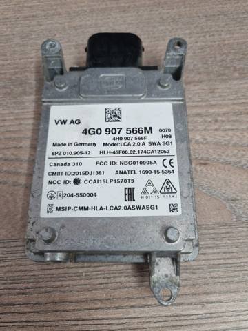 Радар смены полосы движения 4G0907566M VAG