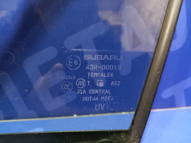 Форточка двери треугольник, задней, левой 61012SG311 SUBARU