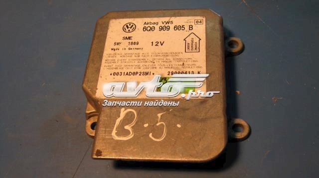 6Q0909605B Модуль-процессор управления подушкой безопасности (ЭБУ AIRBAG) купить Павлоград
