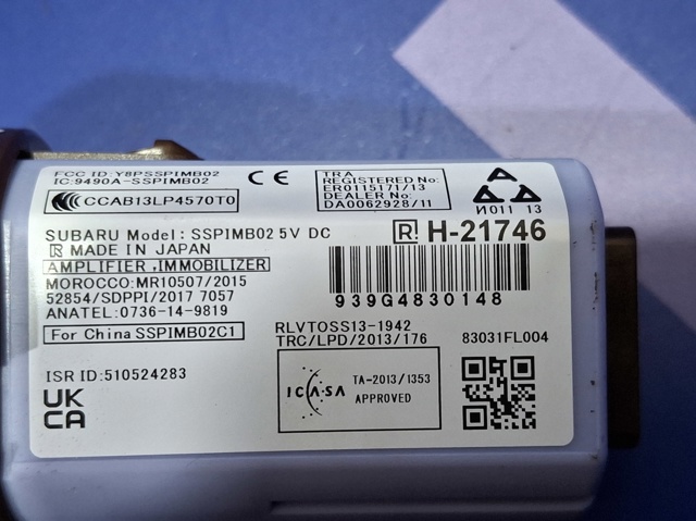SUBARU 83031FL004 в наличии Киев