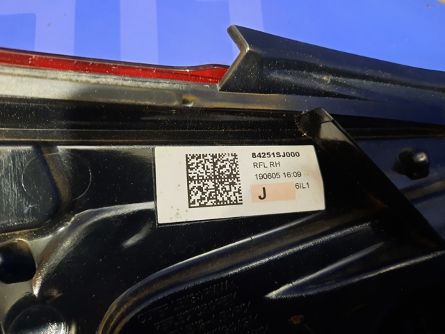84912SJ080 Фонарь задний правый внутренний купить Каменское