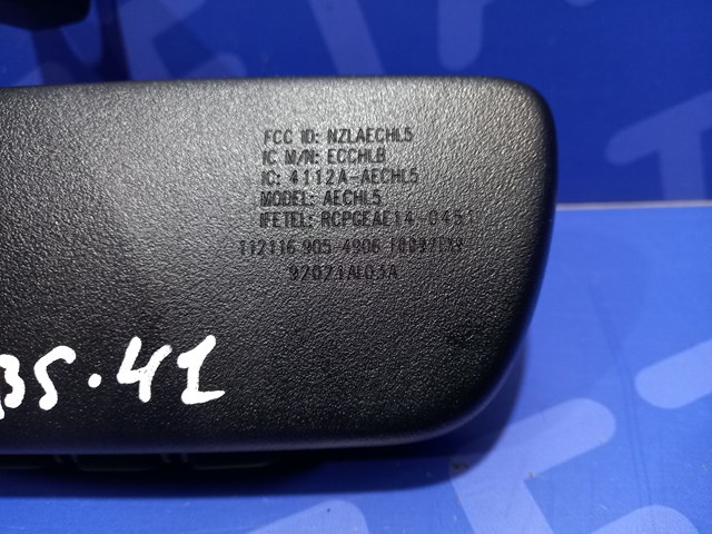 92021AL03A SUBARU Зеркало салона внутреннее купить в Сумы