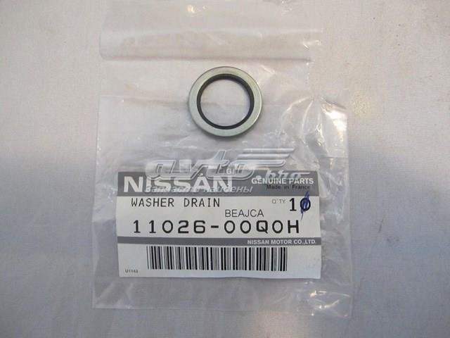 1102600Q0H Nissan прокладка пробки поддона двигателя