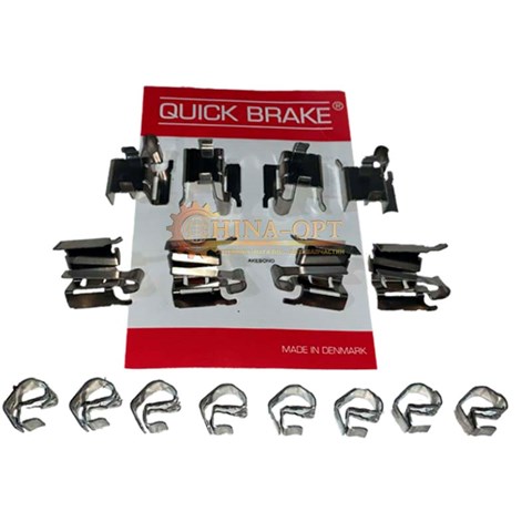 Комплект пружинок крепления дисковых колодок, передних 1091748 QUICK BRAKE