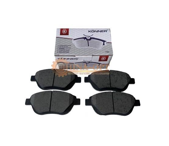 Колодки тормозные дисковые комплект KPF1731 KONNER