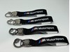 Оригинальный брелок bmw m motorsport key ring pendant, black  80272461131