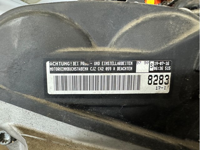 Мотор в сборе CJZ VAG