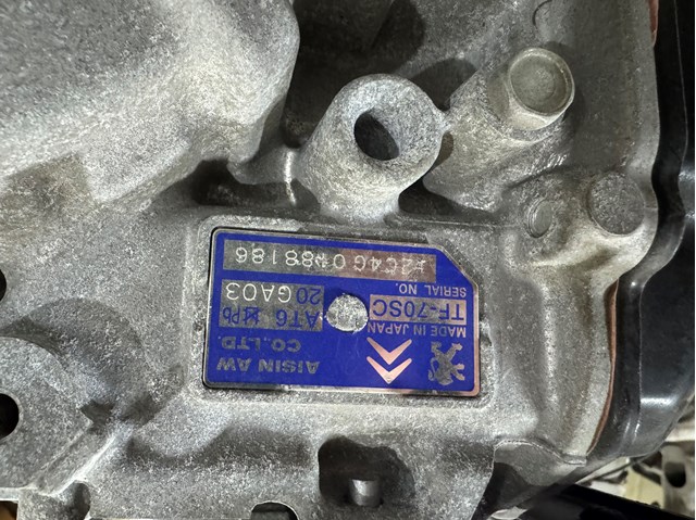 TF70SC Peugeot/Citroen