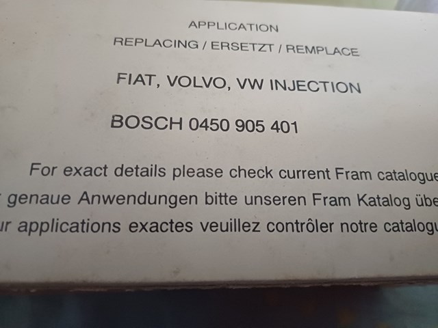 G3747 FRAM Топливный фильтр купить в Украина