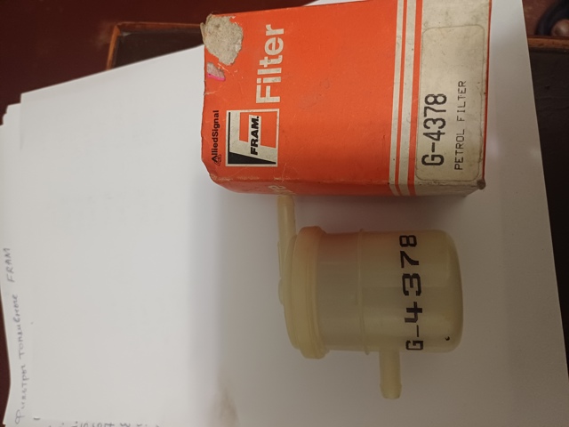 Фильтр тонкой очистки топлива G4378 FRAM