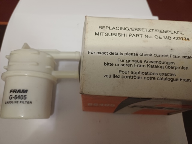 Фильтр топлива G6405 FRAM