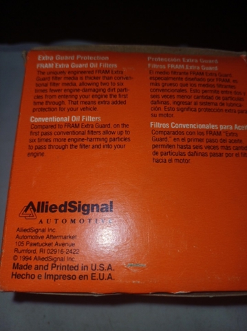 Фильтр масла Volvo 460 50