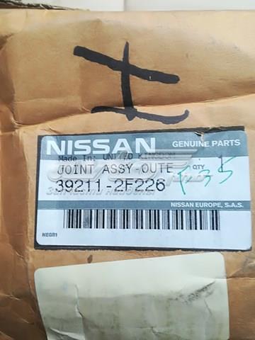 Шарнир привода наружный 392112F226 NISSAN