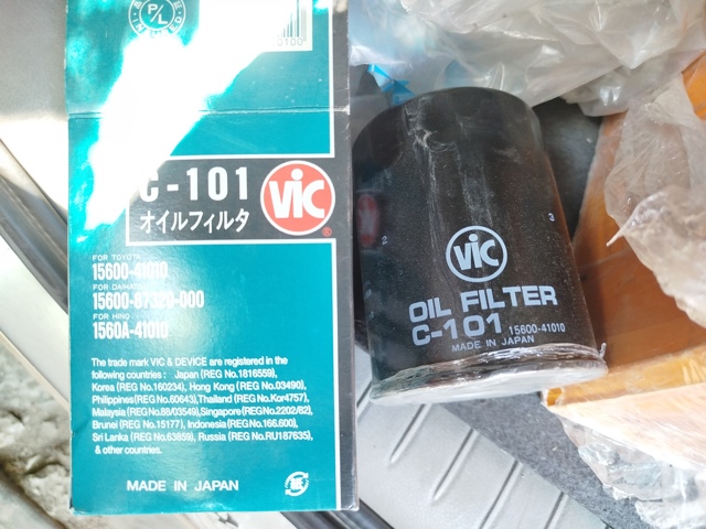 VIC C101 Фильтр масляный в наличии Ровно