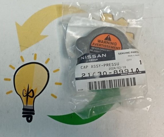 Крышка/пробка радиатора 214308991A NISSAN