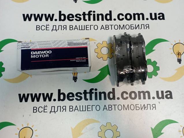 Колодки тормозные Chevrolet Aveo 2