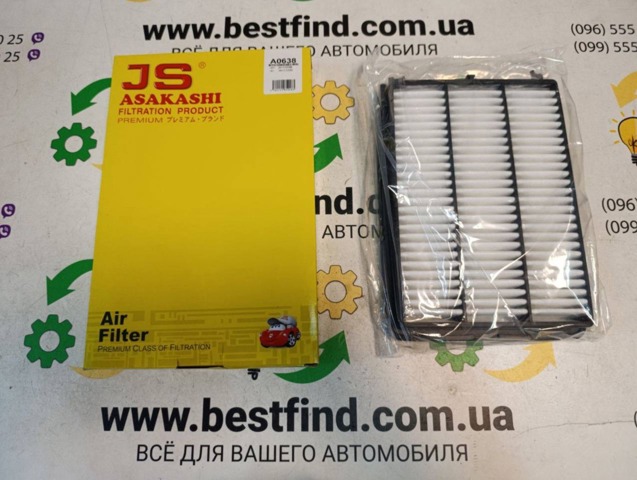 Автомобильный фильтр воздуха A0638 JS ASAKASHI